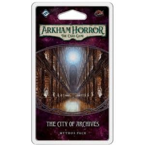 *A Grade* Arkham Horror LCG: The City of Archives Mythos Pack Expansion