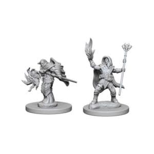 *A Grade* Dungeons & Dragons: Nolzur's Marvelous Unpainted Miniatures: Elf Male Wizard (Wave 2)