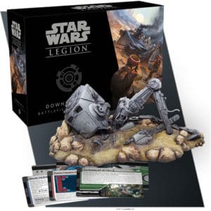 *A Grade* Star Wars Legion: Downed AT-ST Battlefield Expansion