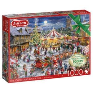 *A Grade* The Christmas Carousel - 2x1000 Piece