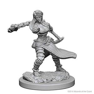 *B Grade* D&D Nolzur's Marvelous Unpainted Miniatures (W11): Female Human Monk