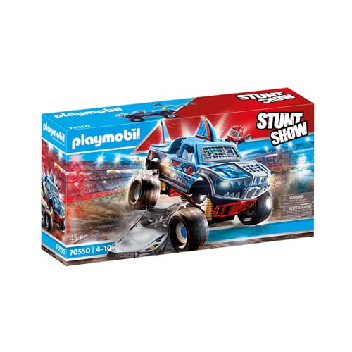 *B Grade* Playmobil 70550 Stunt Show Shark Monster Truck