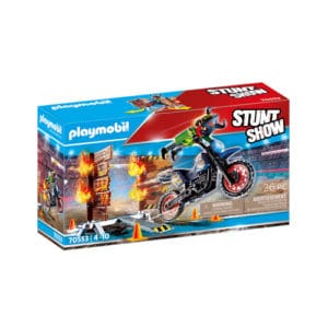 *B Grade* Stunt Show Motocross with Fiery Wall