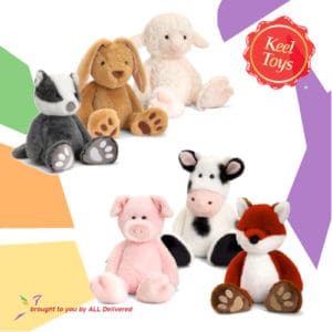 25cm Love To Hug Farm - Assorted (One Supplied)