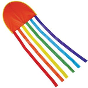 Brookite Rainbow Jellyfish Kite