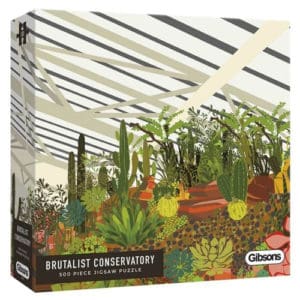Brutalist Conservatory Puzzle (500 pieces)