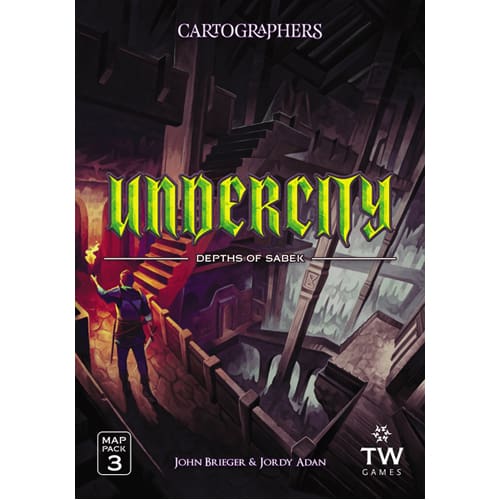 Cartographers Heroes Map Pack 3 - Undercity