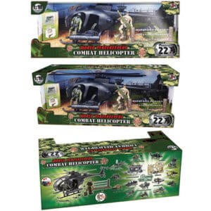 Combat Helicopter + 2 Figures