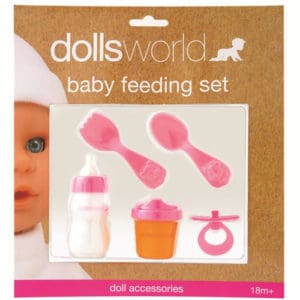 Dollsworld Baby Feeding Set