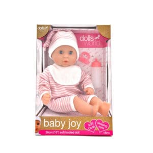 Dollsworld Baby Joy pink outfit