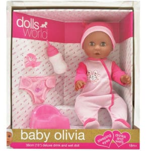 Dollsworld Baby Olivia black