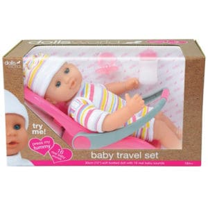 Dollsworld  Baby Travel Set