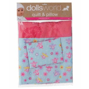 Dollsworld Deluxe Quilt & Pillow
