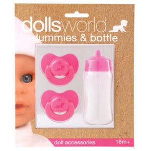 Dollsworld Dummies and Bottle