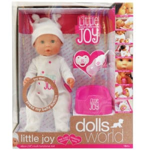 Dollsworld Little Joy White Outfit