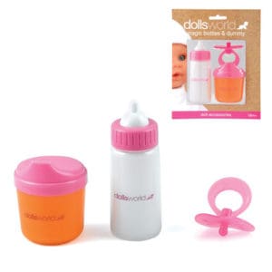 Dollsworld Magic Bottles and Dummy