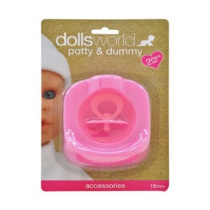 Dollsworld potty and dummy