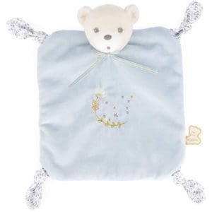 Doudou Knots Bear Blue