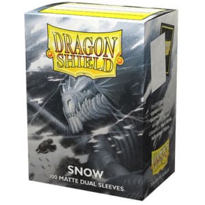 Dragon Shield Dual Matte - Snow (100)