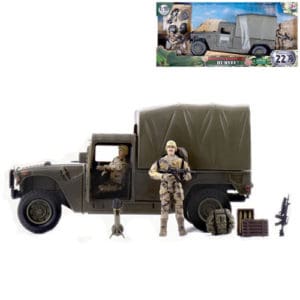 Humvee Soft Top And Figures