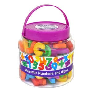 Magnetic numbers and signs - 111pcs