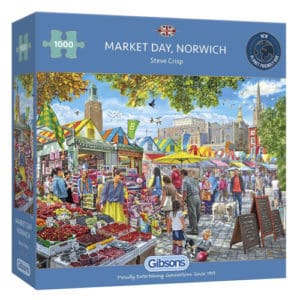 Market Day, Norwich Puzzle (1000 pieces)