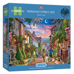 Mermaid Street Rye Puzzle (500 XL pieces)