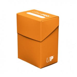 Pumpkin Orange Deck Box Single Unit