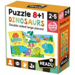 Puzzle 8+1 Dinosaurs