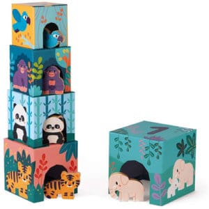 Pyramid and Animals Figurines