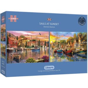 Sails at Sunset Puzzle (2 x 500 pieces)
