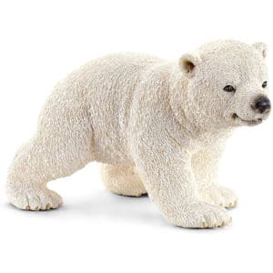Schleich Polar Bear Cub, Walking