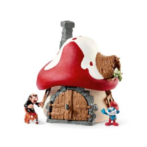 Schleich Smurf House With 2 Figurines