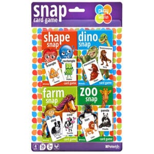 Snap card game 4 pack set
