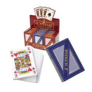 Supreme Playing Cards - Assorted (One Supplied)