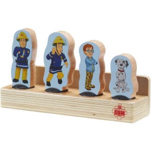 Fireman Sam Wooden 4-figure Pack