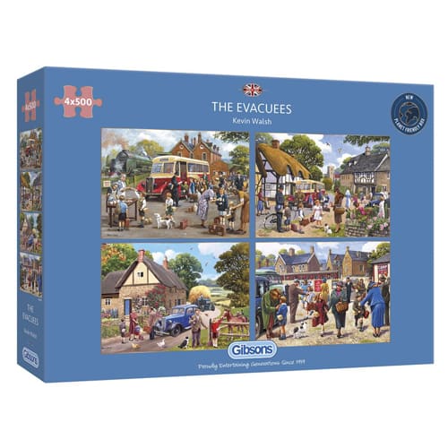 The Evacuees Puzzle (4 x 500 pieces)