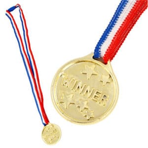 Winners Gold Medal Ribbon