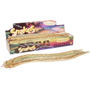 Wooden Snake - Assorted (One Supplied)