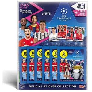 UEFA Champions League 20/21 Sticker Multipack