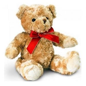 *A Grade* 30cm Traditional Bear with Ribbon