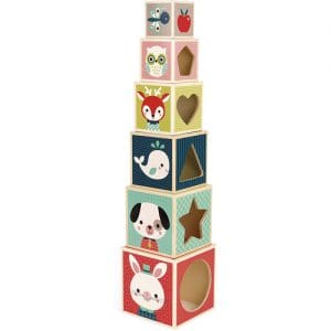 *A Grade* 6 Block Pyramid Baby Forest.