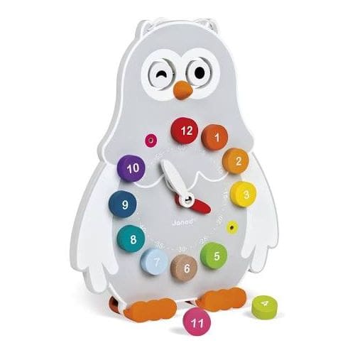 *B Grade* Owly Clock Learn To Tell The Time