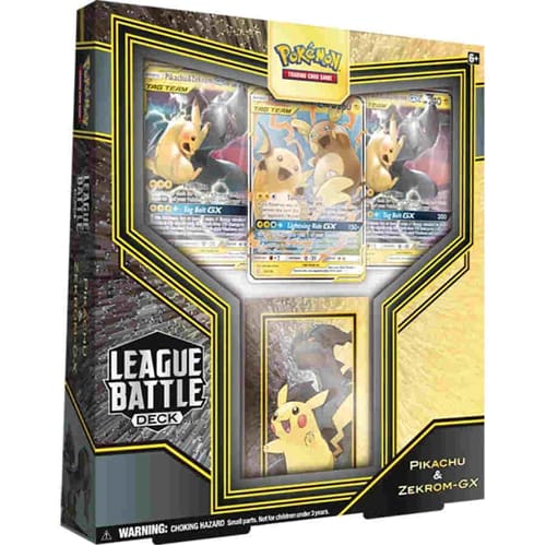 *B Grade* Pokemon TCG: League Battle Decks - Zekrom-GX & Pikachu *B Grade* Pokemon TCG: League Battle Decks - Zekrom-GX & Pikachu