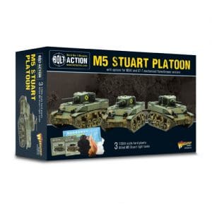 Bolt Action: M5 Stuart Platoon