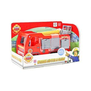 Fireman Sam Wooden Jupiter & Figure