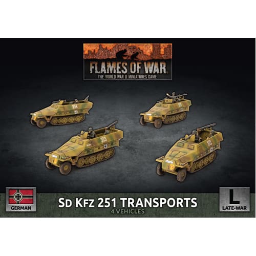 Flames of War: Sd Kfz 251 Transports