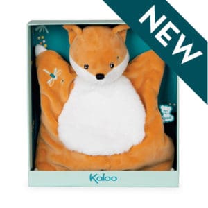 Fripons: Square Doudou Fox Leonard - 20cm