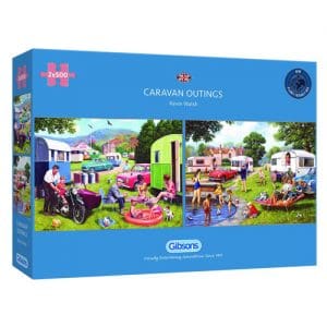 Caravan Outings Puzzle (2 x 500 pieces)