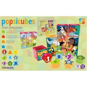Popsicubes Shape Sorting Puzzle